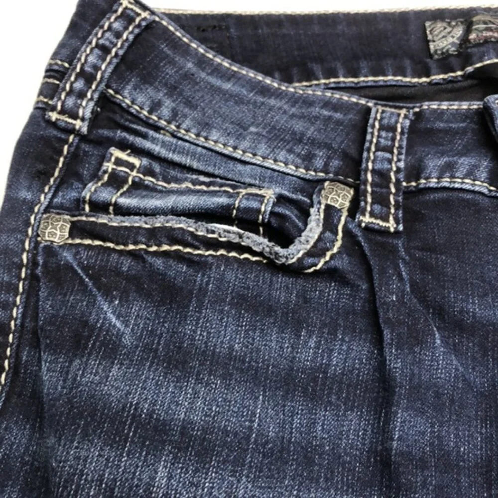 SILVER JEANS SUKI MID CAPRIS 28x22⭐️